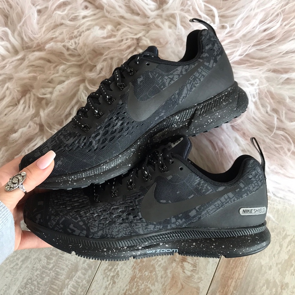 NWT🖤Nike shield Zoom Pegasus 34 - Picture 3 of 7